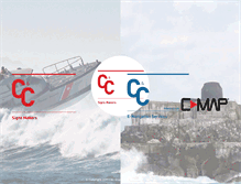 Tablet Screenshot of cc-marine.com